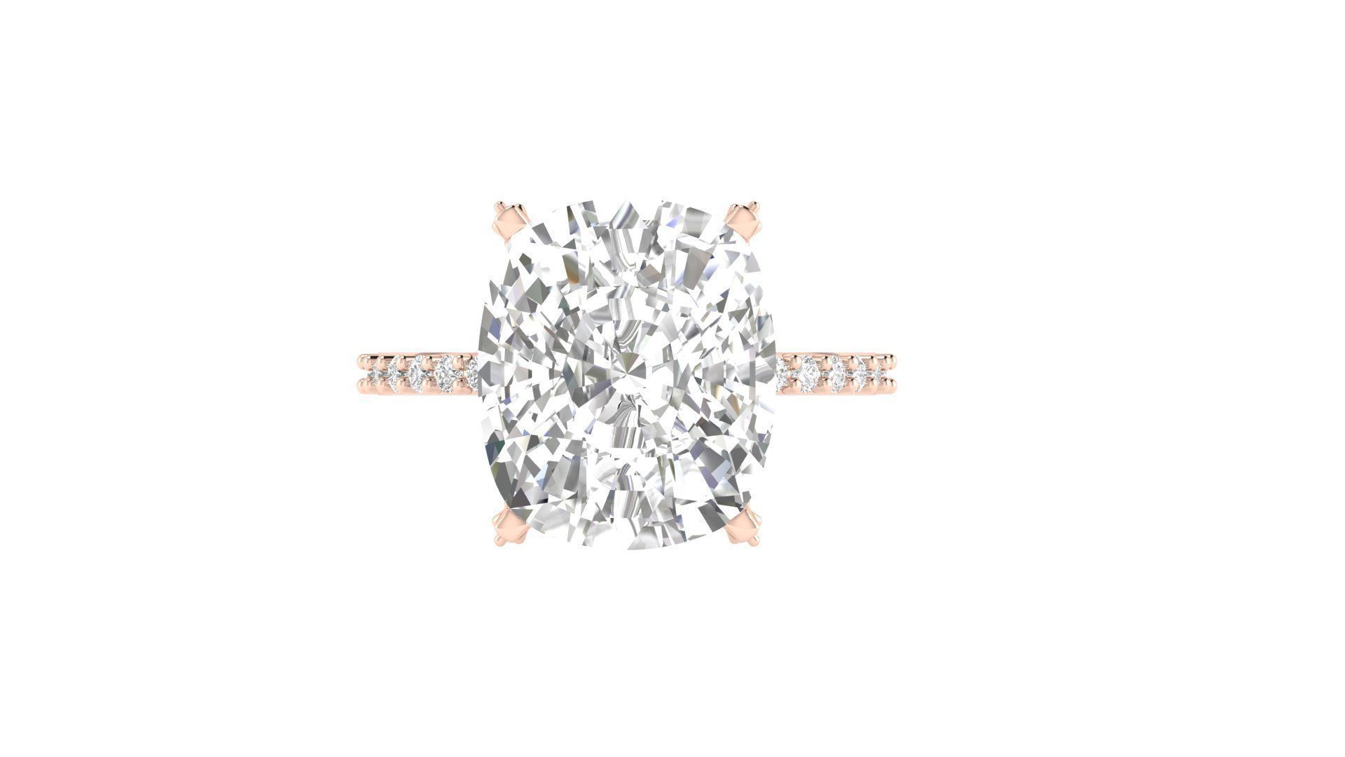 Engagement Ring 001 3D print model_6