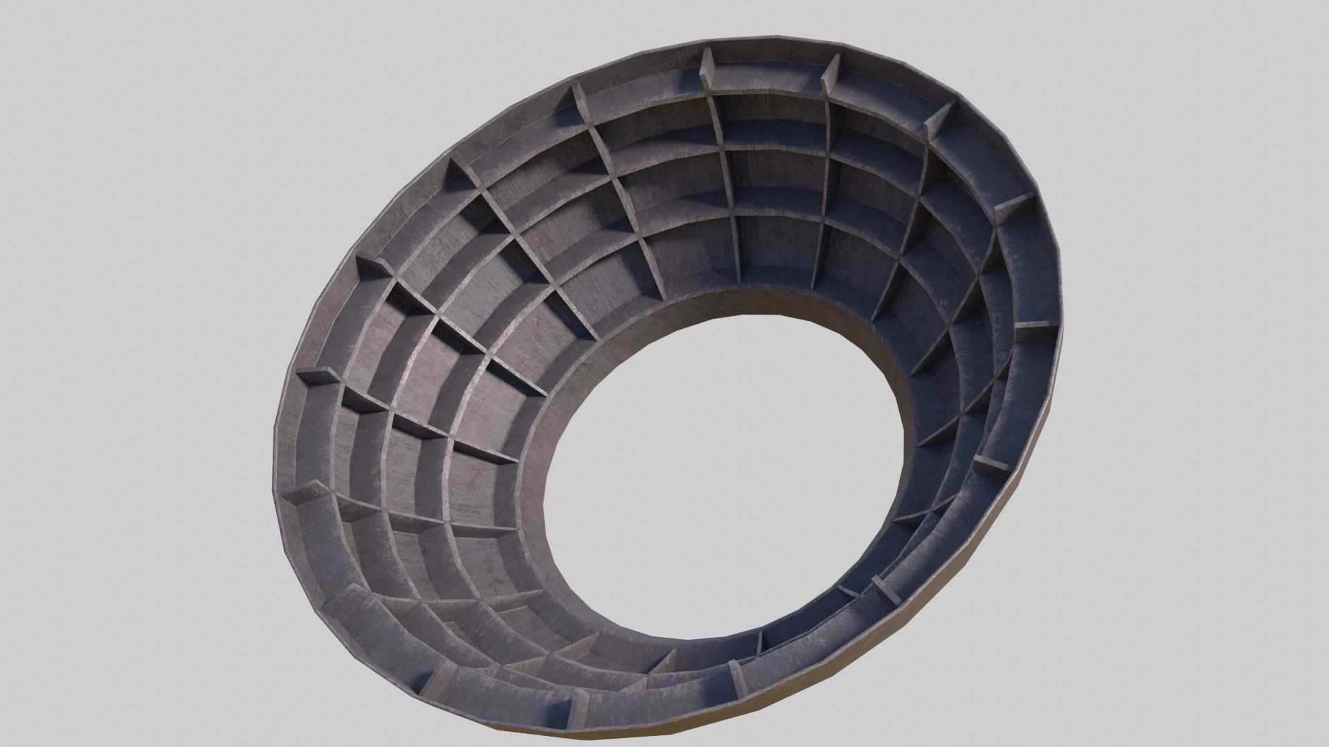 Sci-Fi Scrap Low-poly 3D model_12