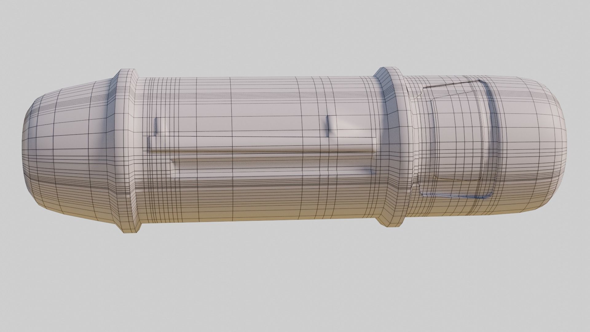 Sci-Fi Scrap Low-poly 3D model_11