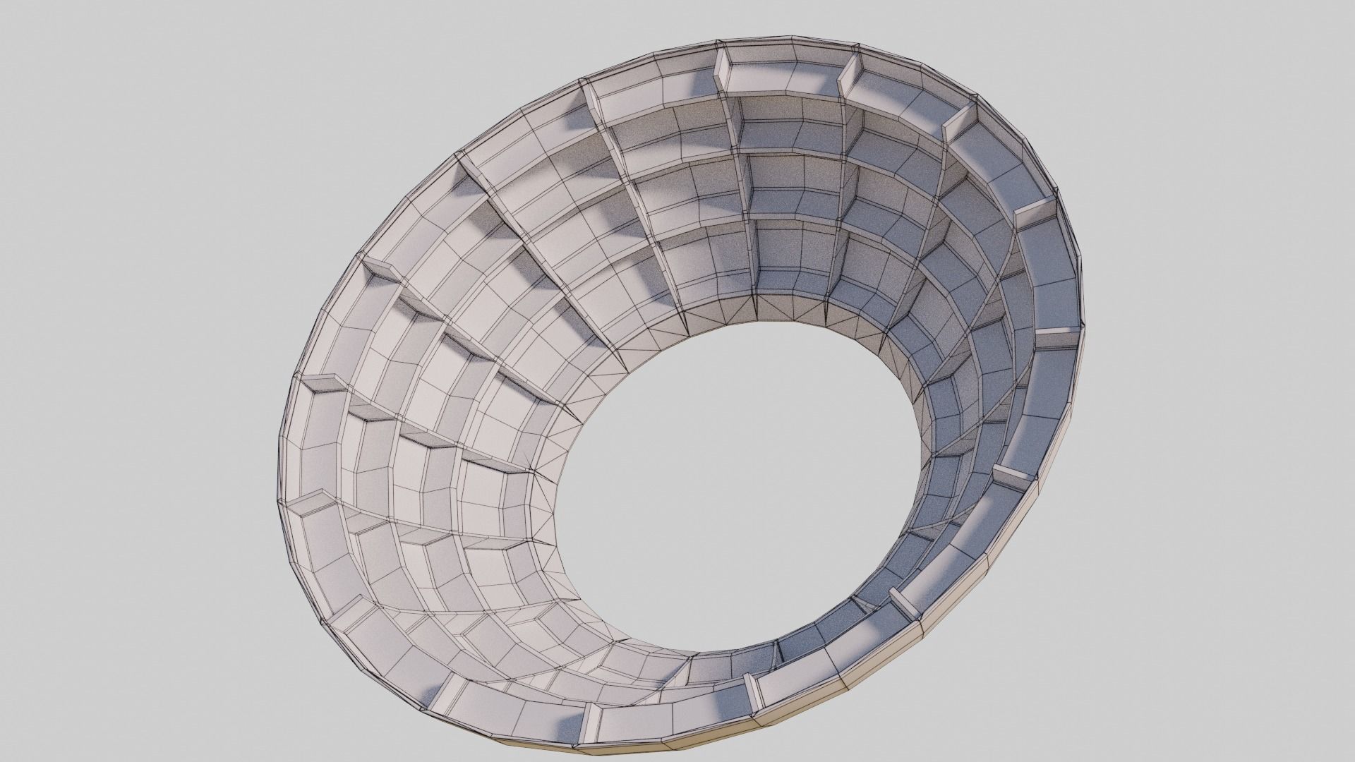 Sci-Fi Scrap Low-poly 3D model_3