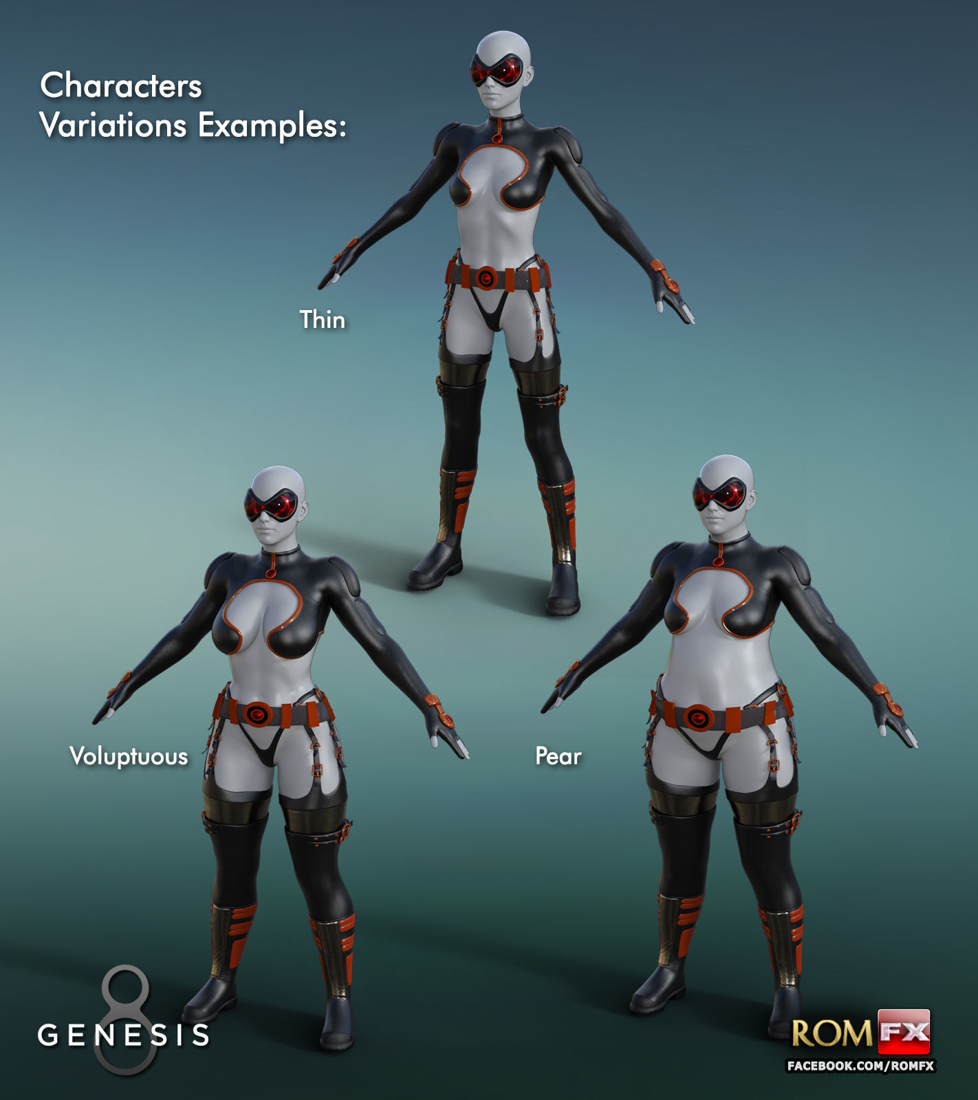 Silent Slayer For G8F 3D model_4