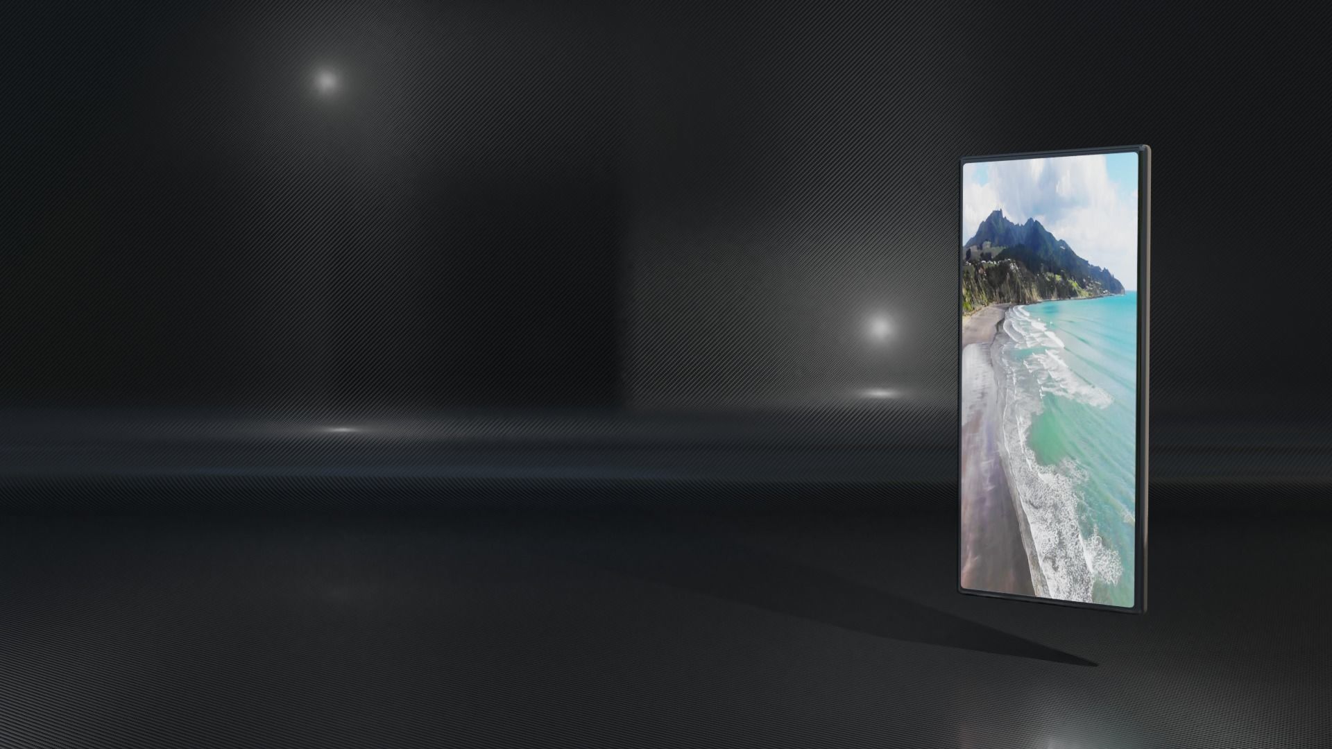 Phone metal door Free low-poly 3D model_3