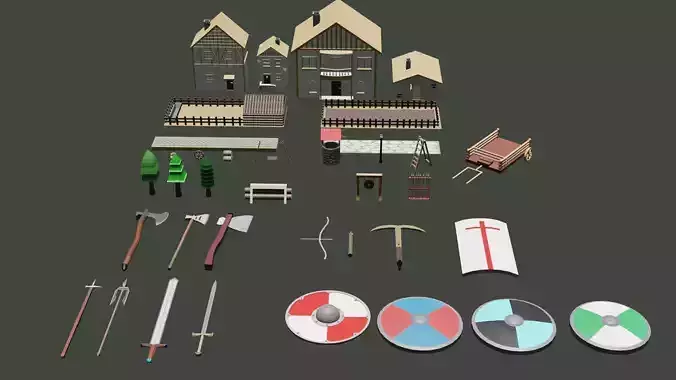 Medieval Town Pack
