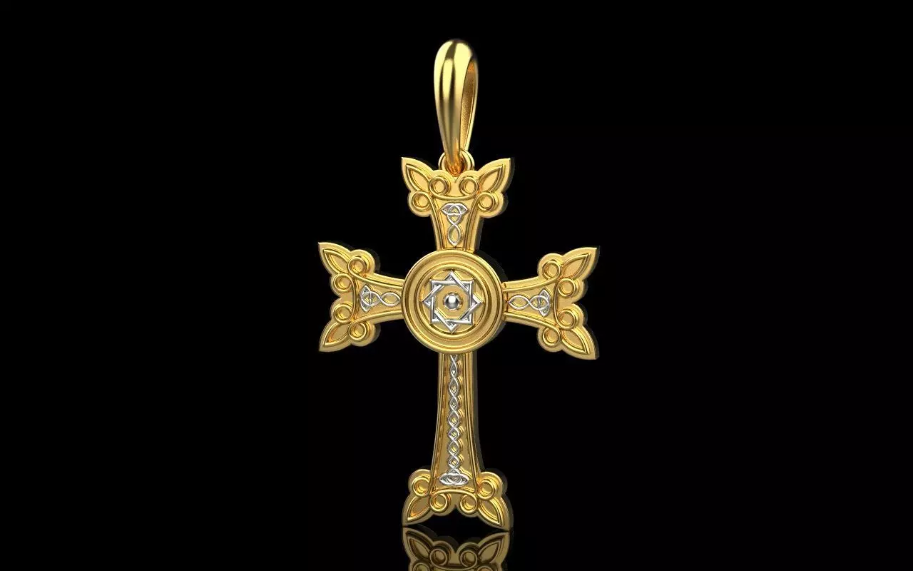 Cross ejmiatsin 3D print model