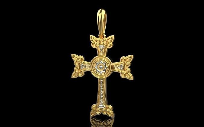 Cross ejmiatsin 3D print model