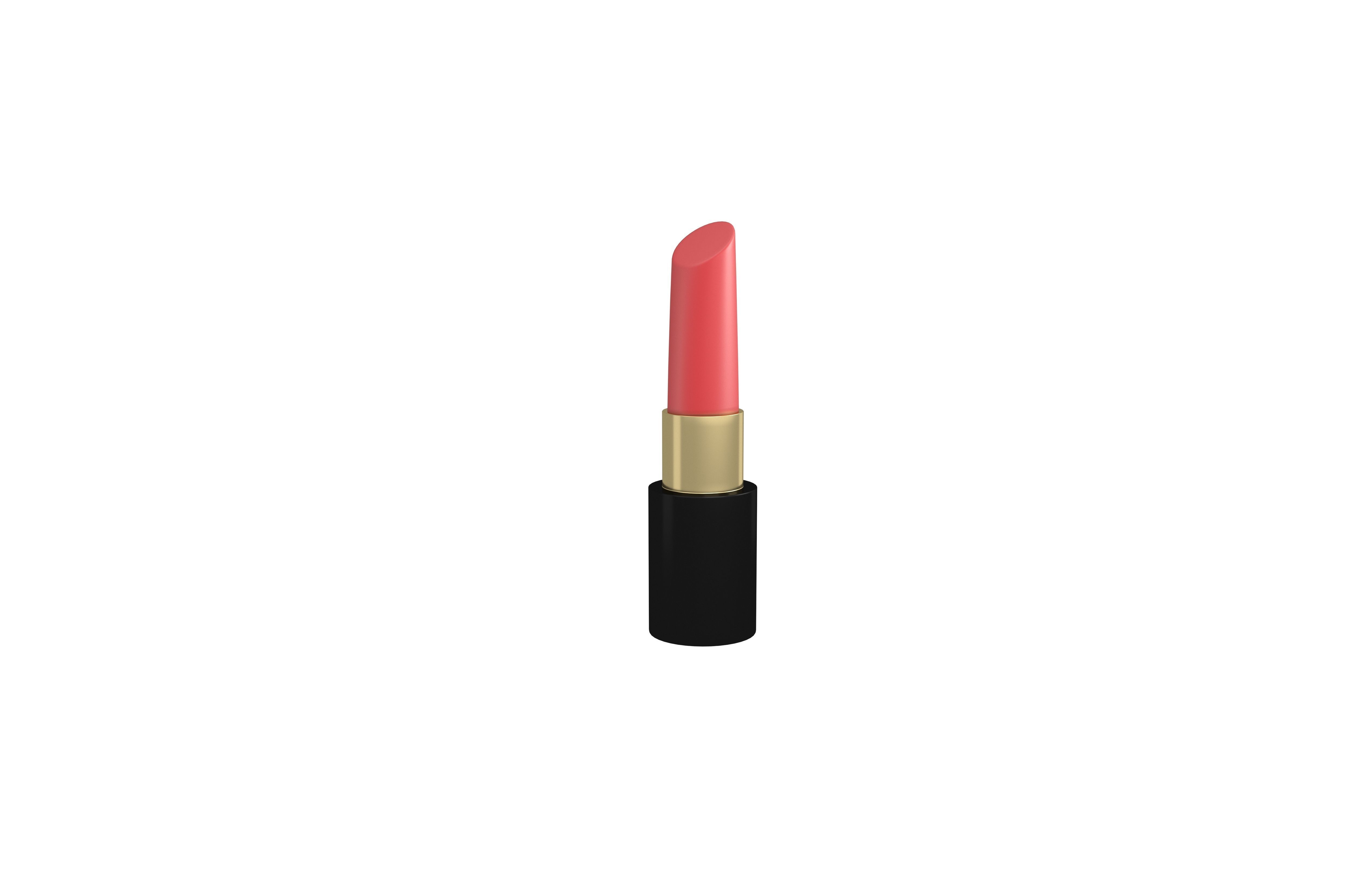 Lipstick v1 010 Low-poly 3D model_3
