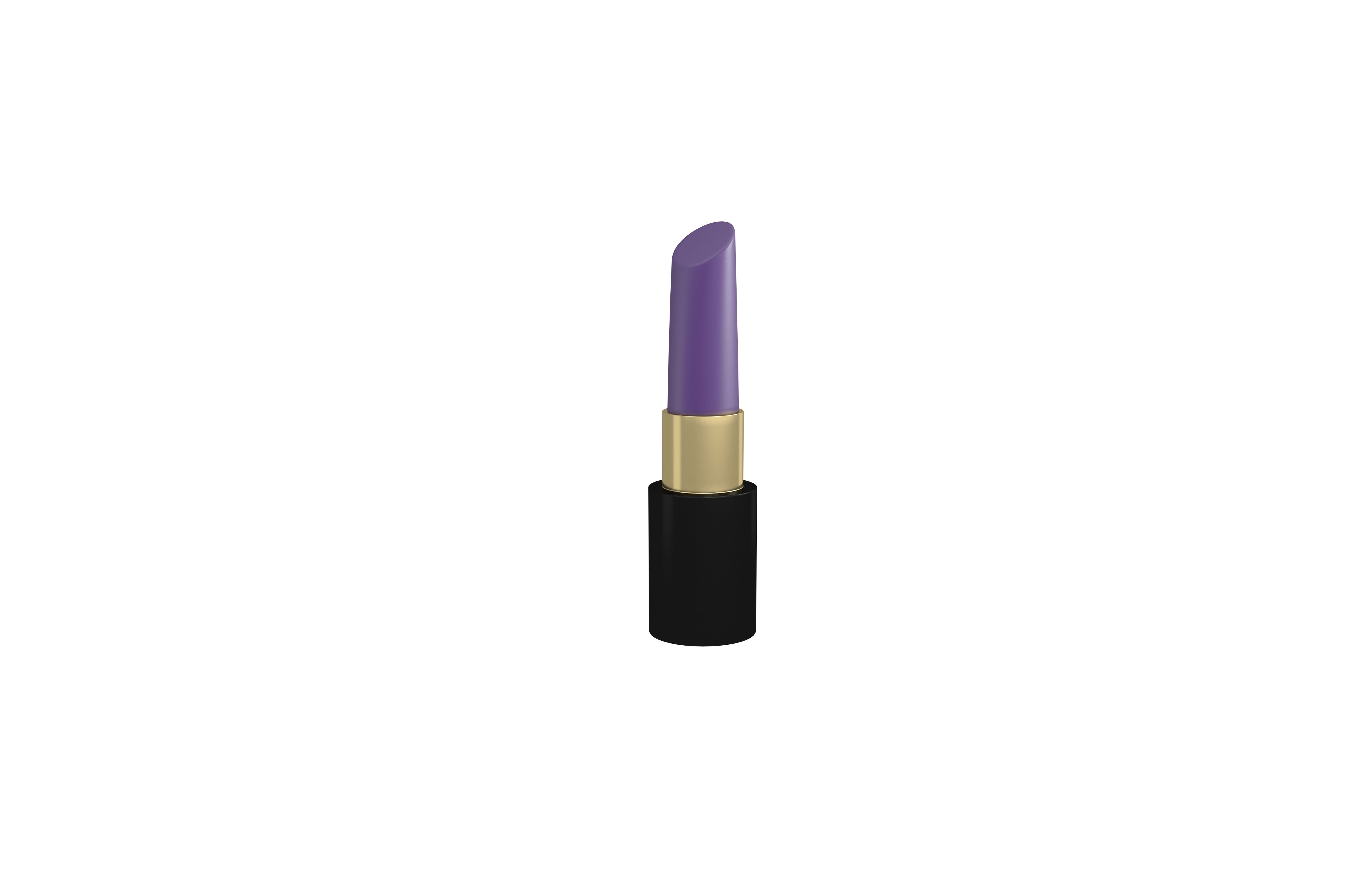 Lipstick v1 017 Low-poly 3D model_3
