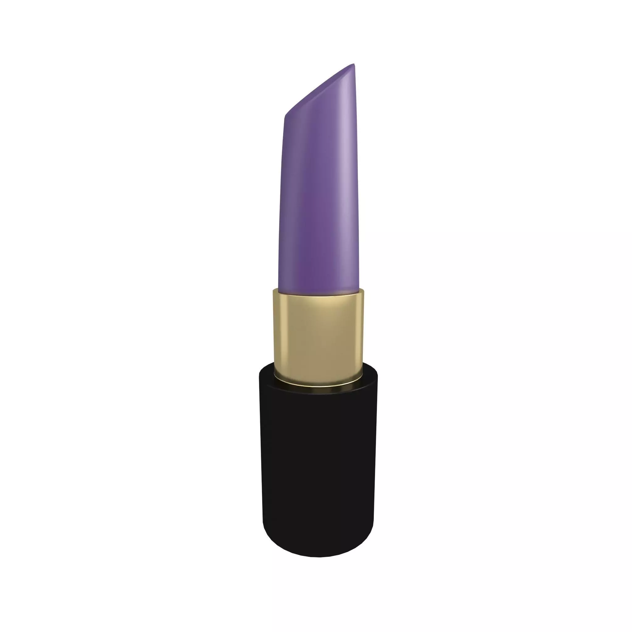 Lipstick v1 017 Low-poly 3D model_0