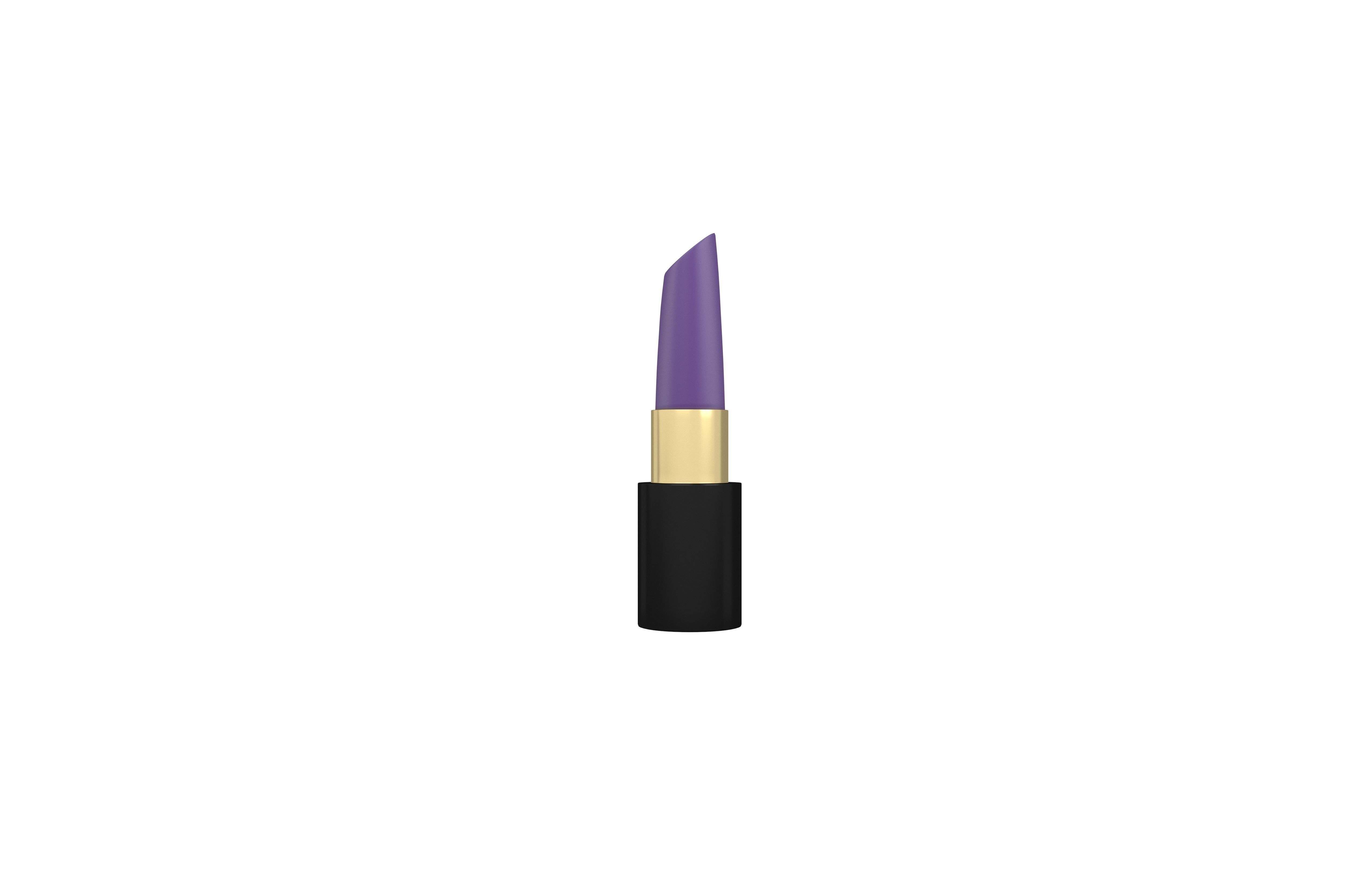 Lipstick v1 017 Low-poly 3D model_2