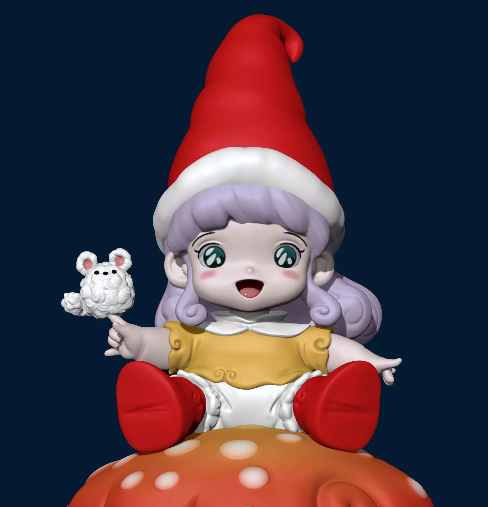 Little Memole - 3D model Ready for Printing - STL 3D print model