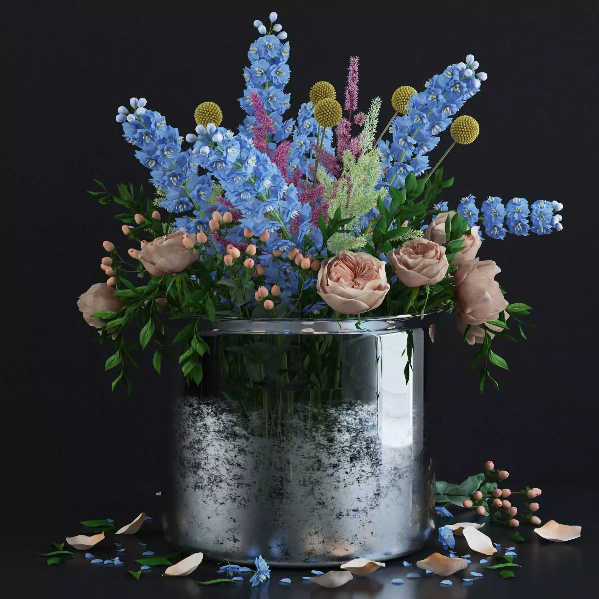 Grande Bouquet 3D model_0