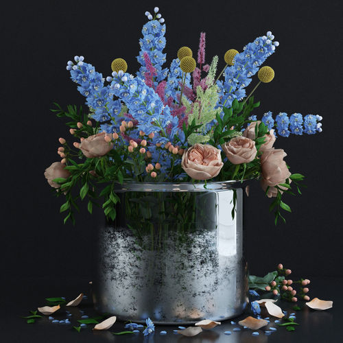 Grande Bouquet 3D model