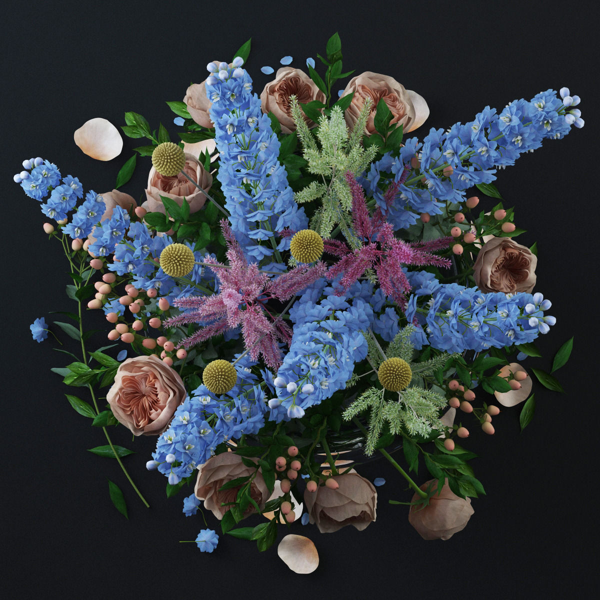 Grande Bouquet 3D model_1