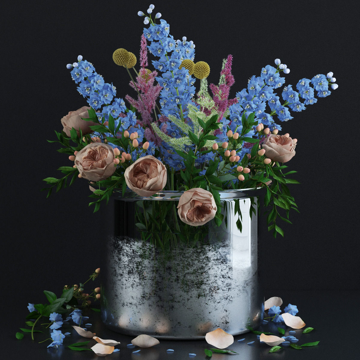 Grande Bouquet 3D model_3