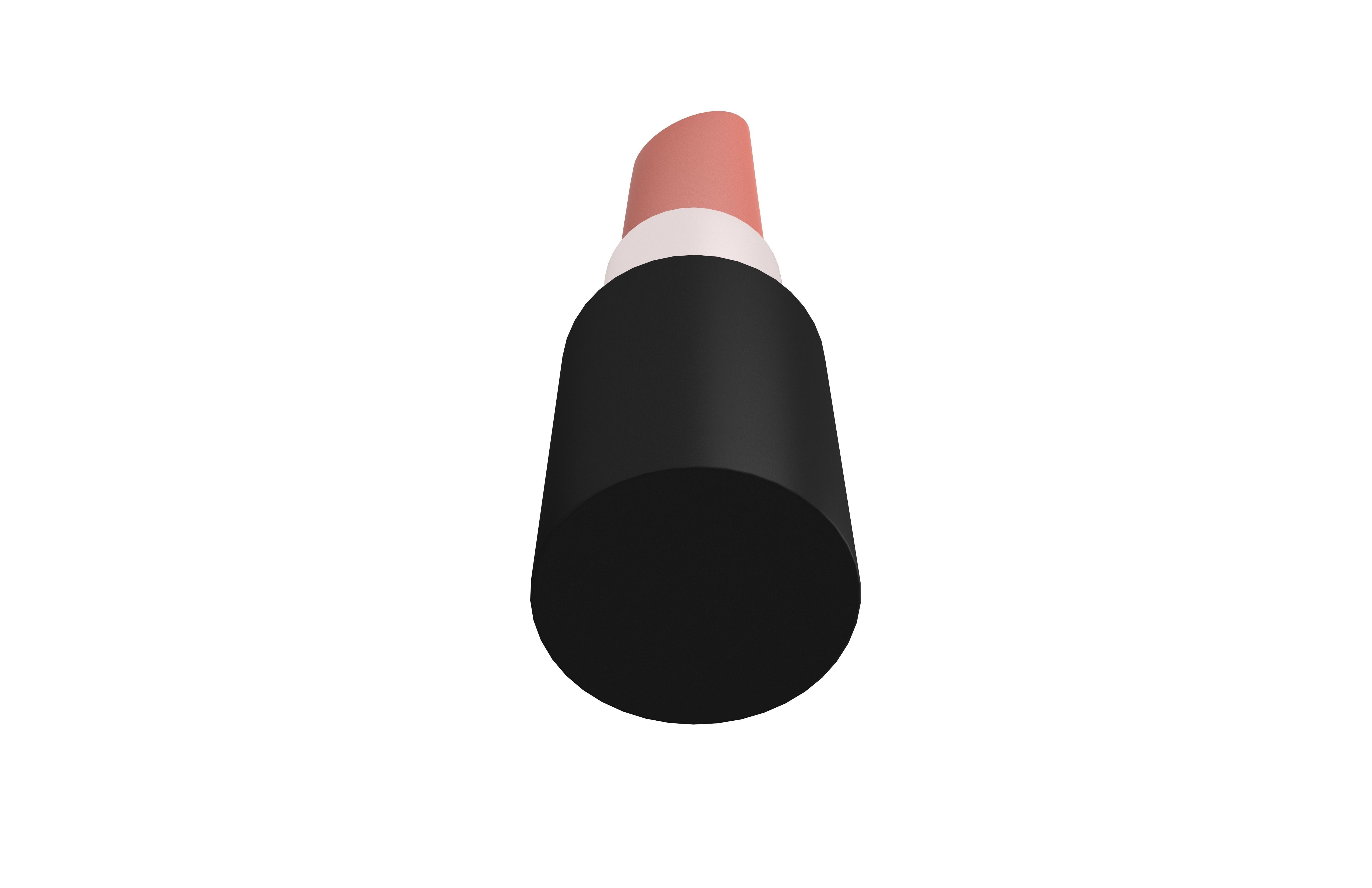 Lipstick v1 022 Low-poly 3D model_1