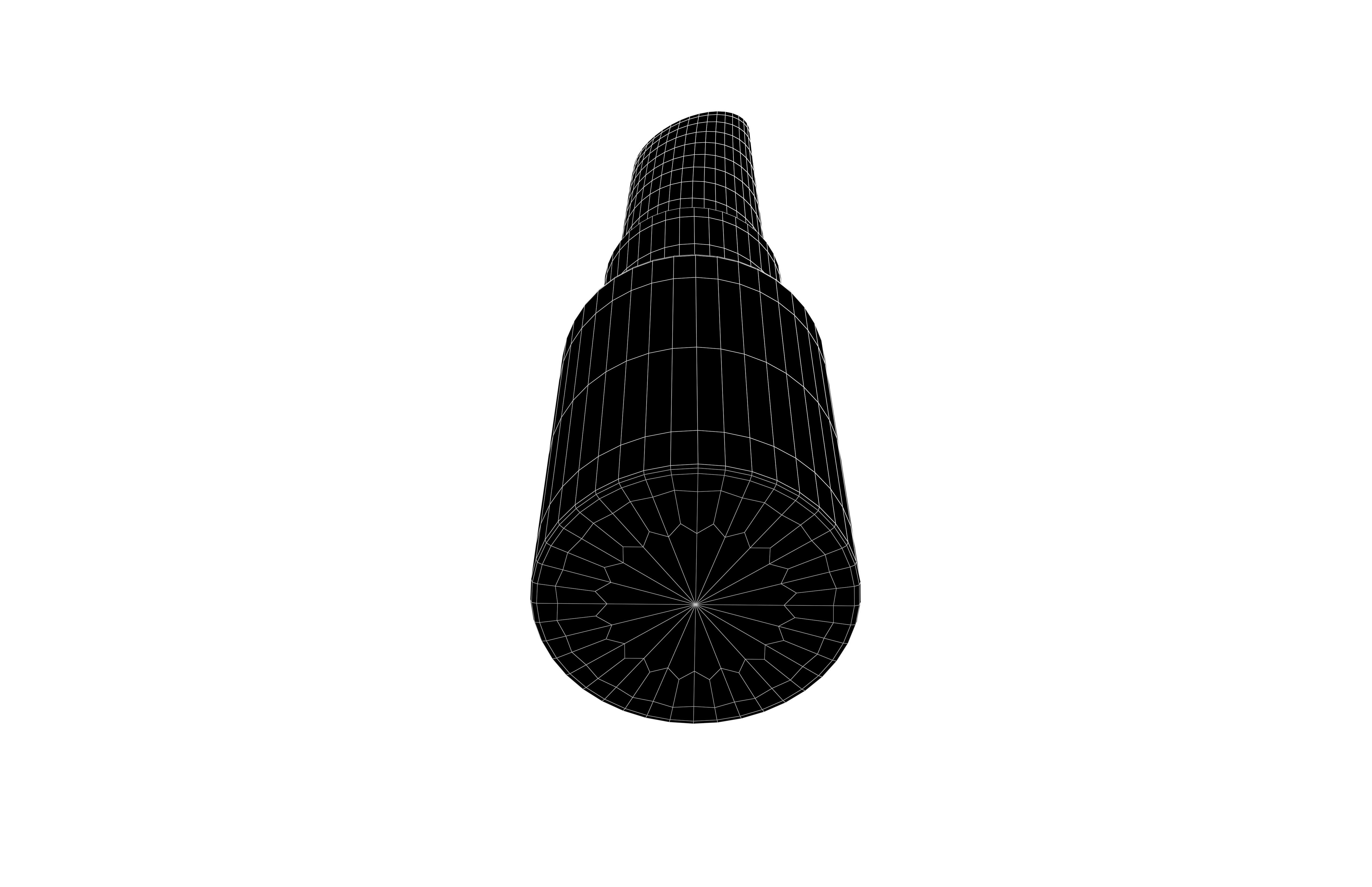 Lipstick v1 022 Low-poly 3D model_7