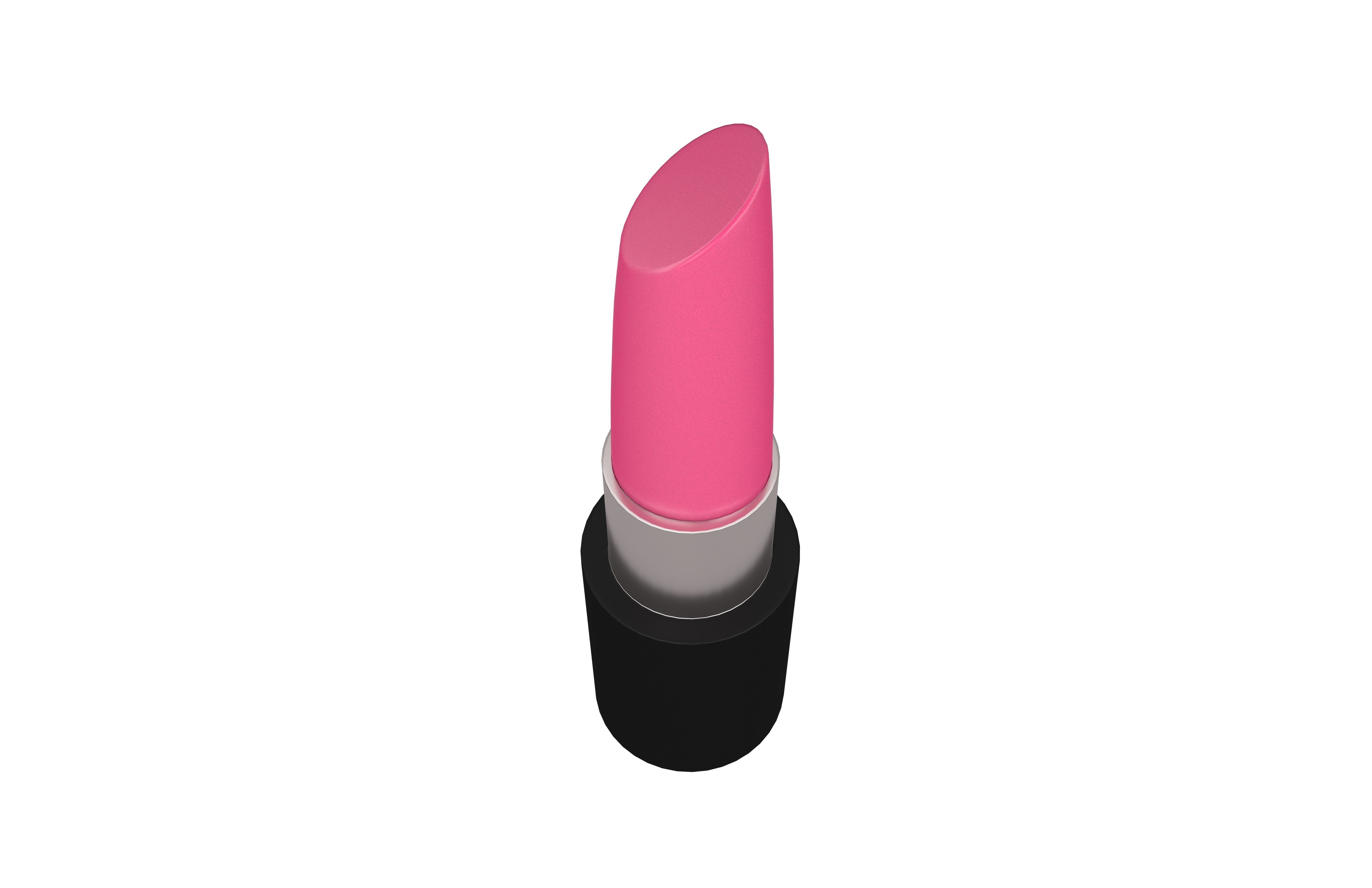 Lipstick v1 024 Low-poly 3D model_1