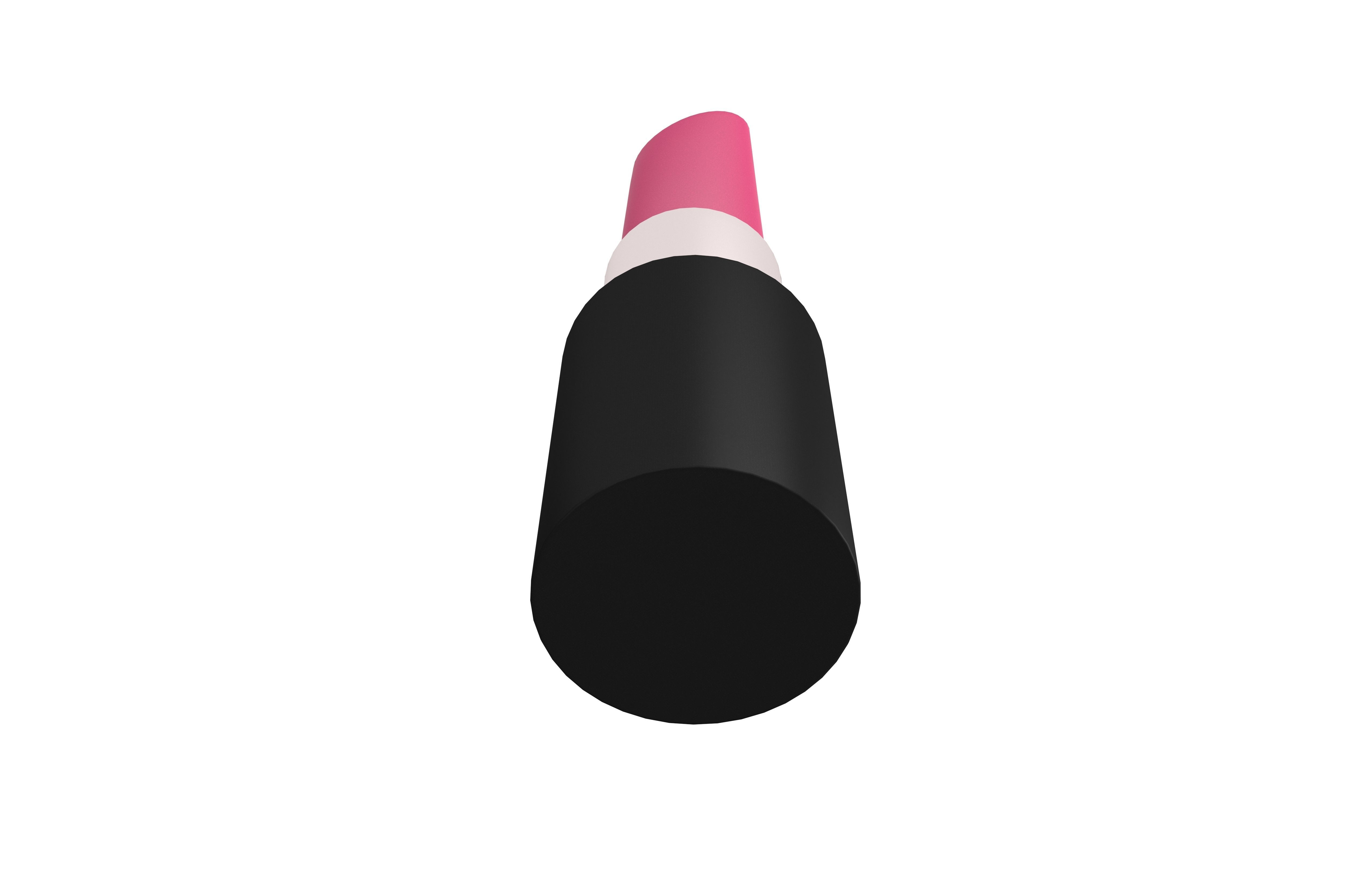 Lipstick v1 024 Low-poly 3D model_3