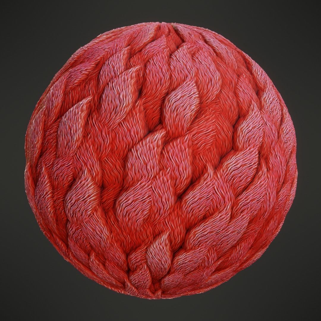 Stylized PBR Fur Textures Texture_11