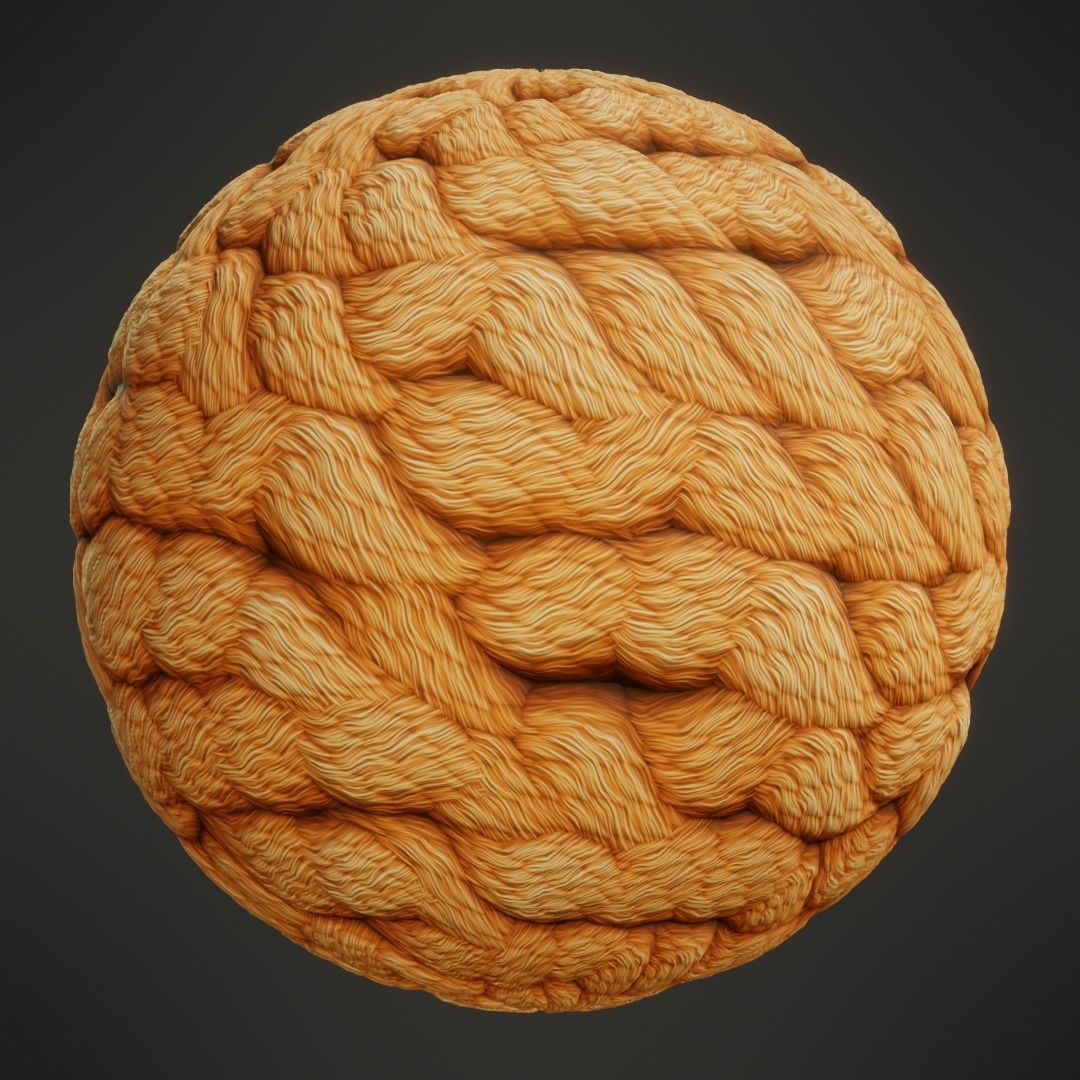 Stylized PBR Fur Textures Texture_5