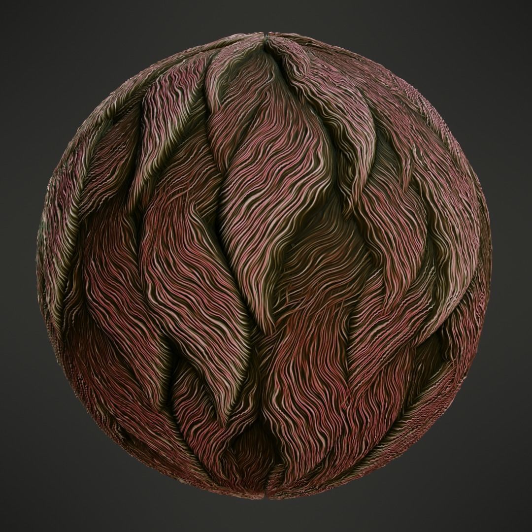 Stylized PBR Fur Textures Texture_8