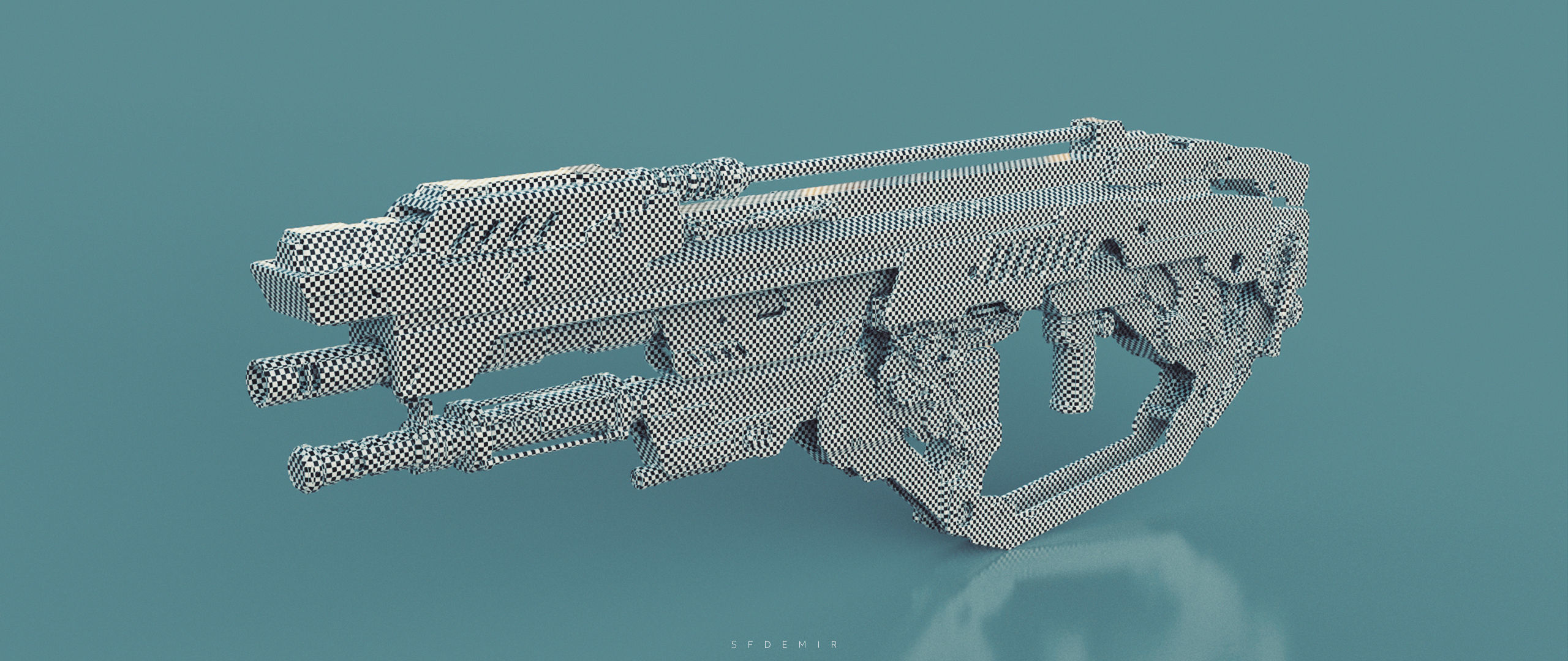 Aurora A-91 Future Gun 3D model_15