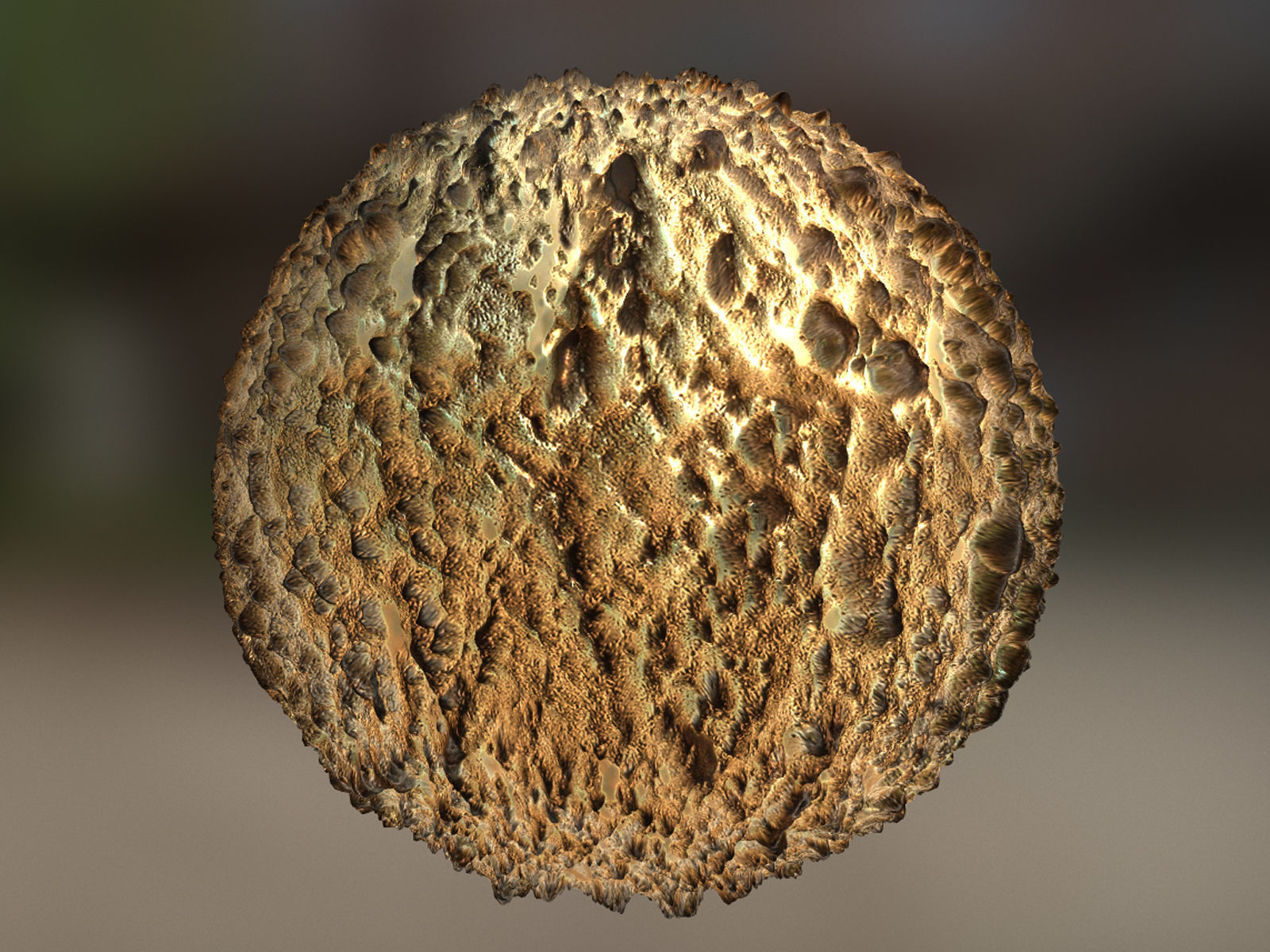 PBR Material Texture set 009 Wall Ground Terrain Monster Skin