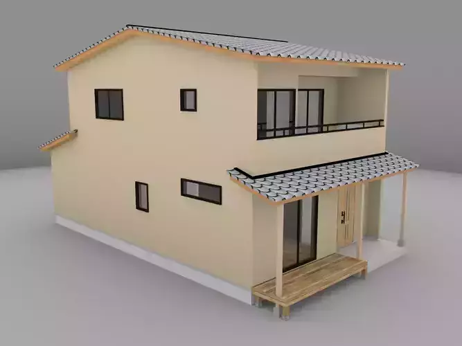House model for background 10