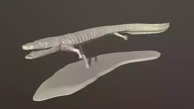 Greererpeton lizard 3D print model