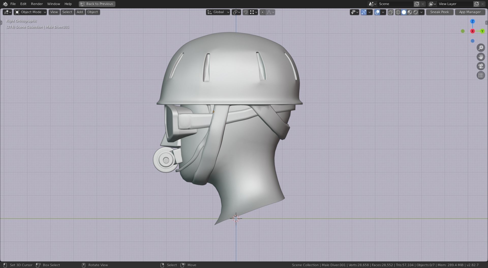 Base Stylized Haircuts 30-35 plus Low-poly 3D model_29