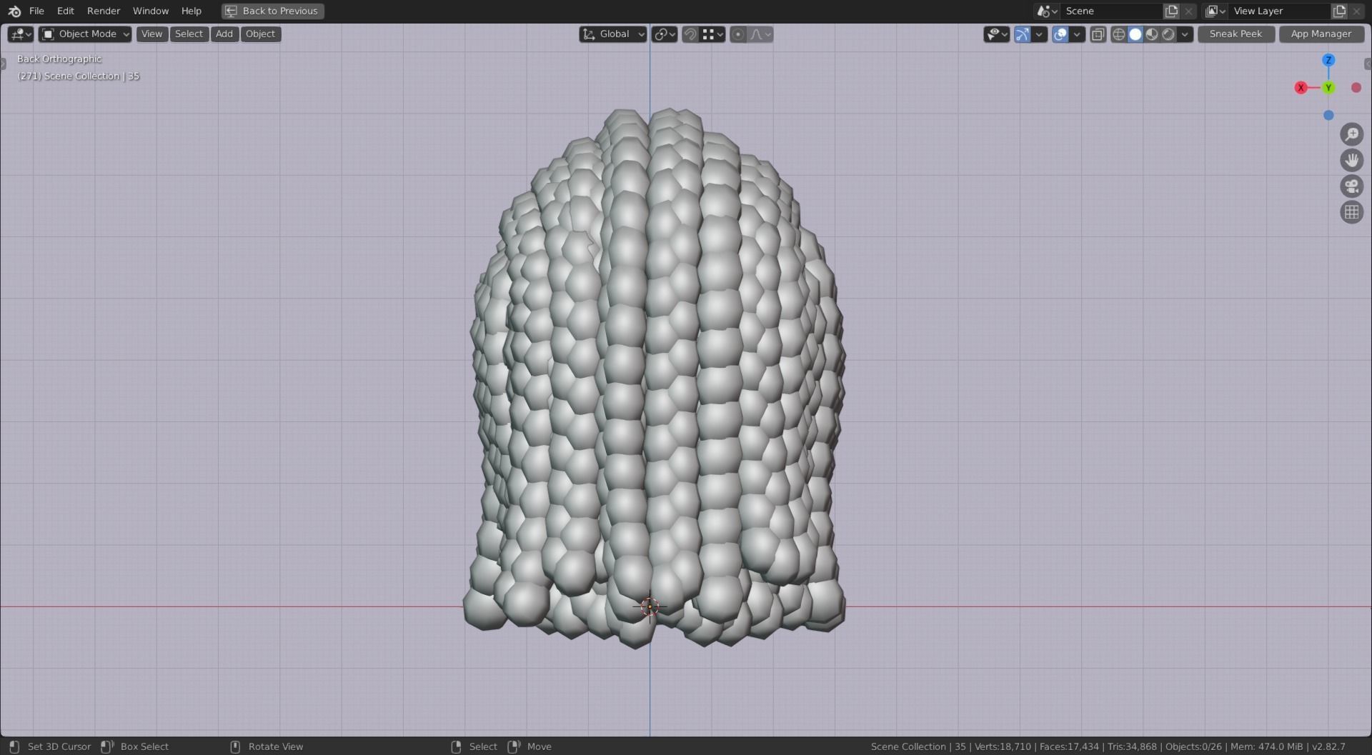 Base Stylized Haircuts 30-35 plus Low-poly 3D model_22