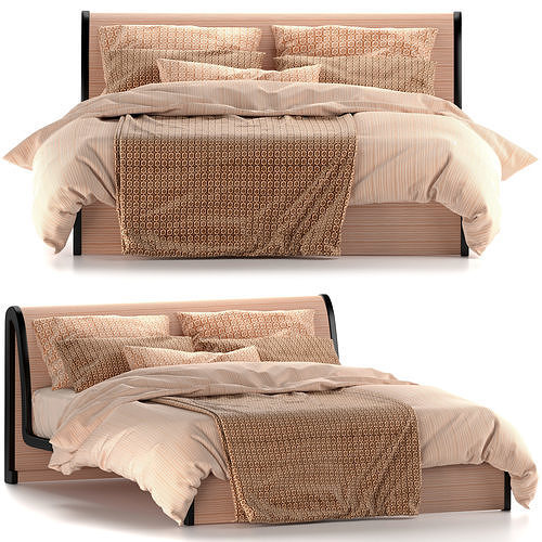 Armani Casa Morfeo Bed 3D model