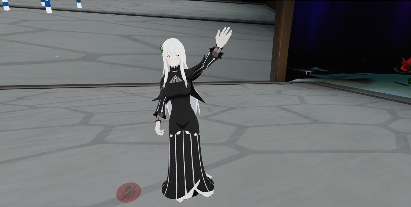 Echidna Re Zero VRChat 3D model_8