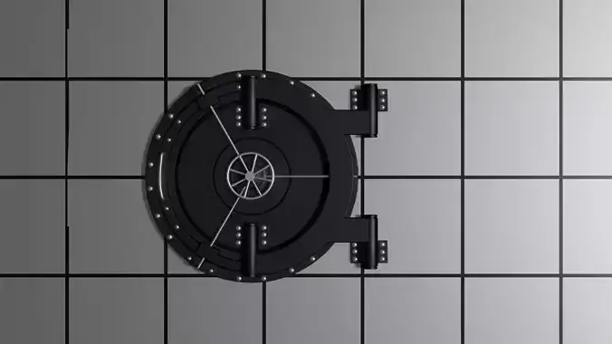 Large safe 3D model