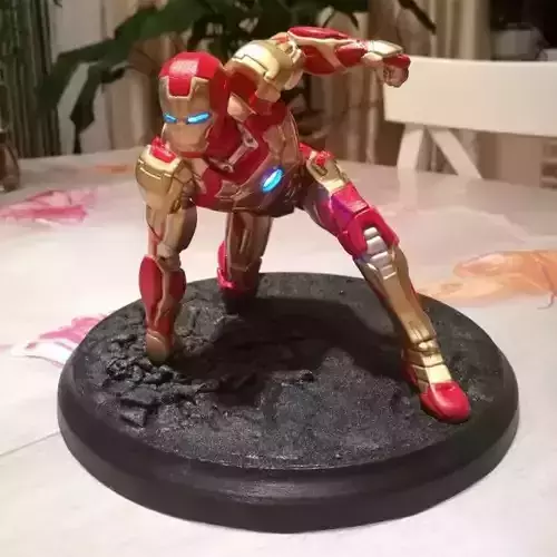 Iron Man 3D print model 3D print model
