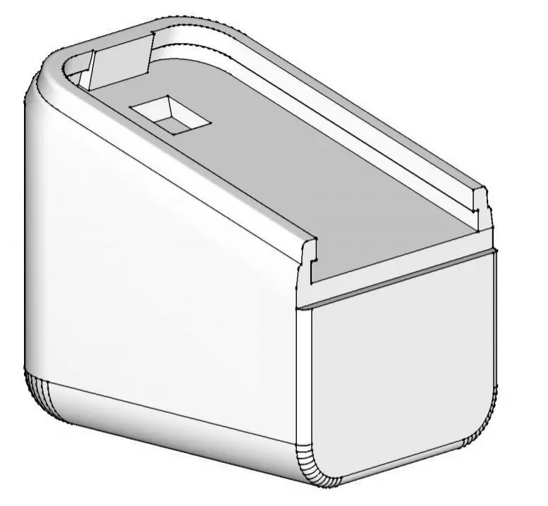 GLOCK MAGIZINE EXTENSIONS FOR KSC AIRSOFT 3D print model