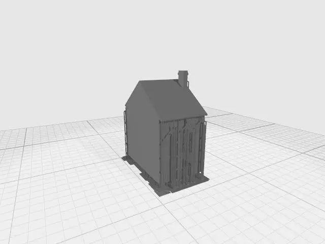 House ready to print Free 3D print model