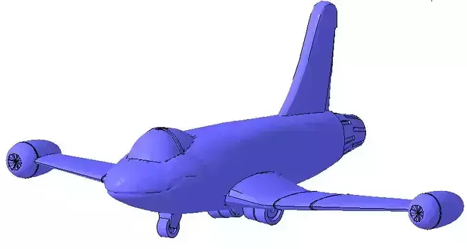 Eagle - Space Racers 3D print model