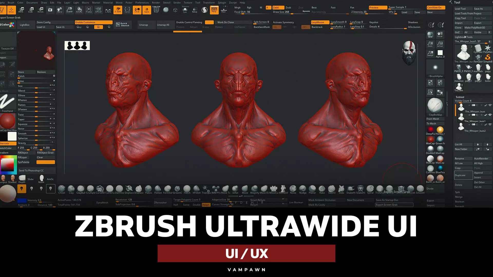 ZBrush Ultrawide User Interface 01 3D model_0