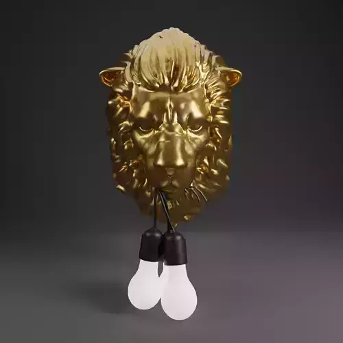 Lion Lamp