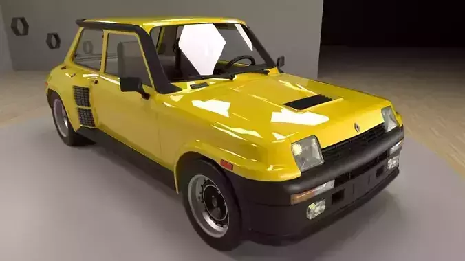 Renault 5 Turbo 2 3D model