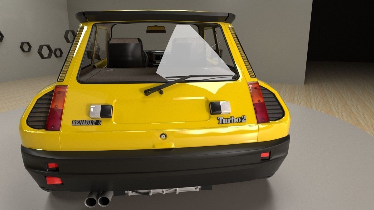 Renault 5 Turbo 2 3D model_5