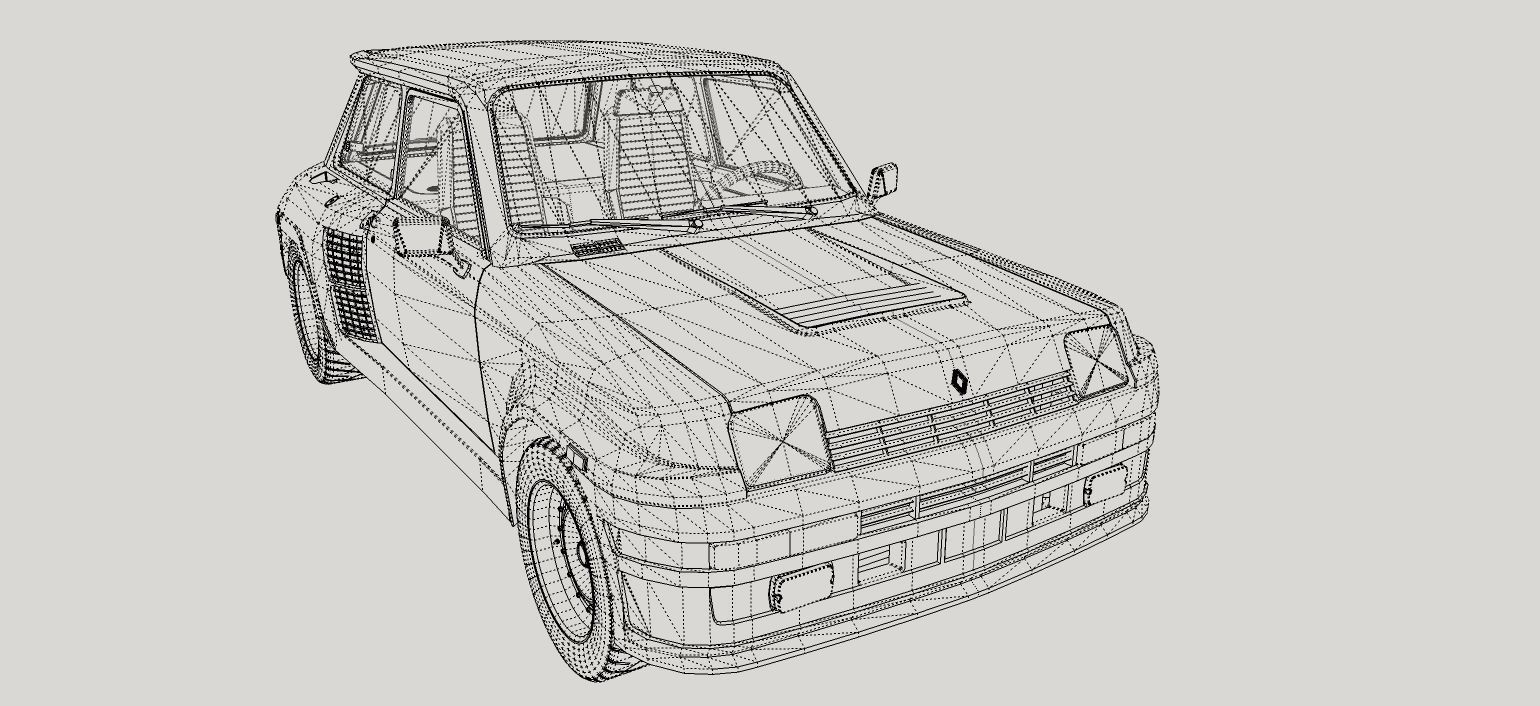 Renault 5 Turbo 2 3D model_28