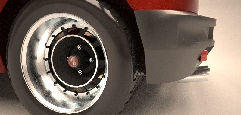 Renault 5 Turbo 2 3D model_12