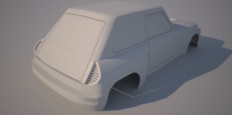 Renault 5 Turbo 2 3D model_20