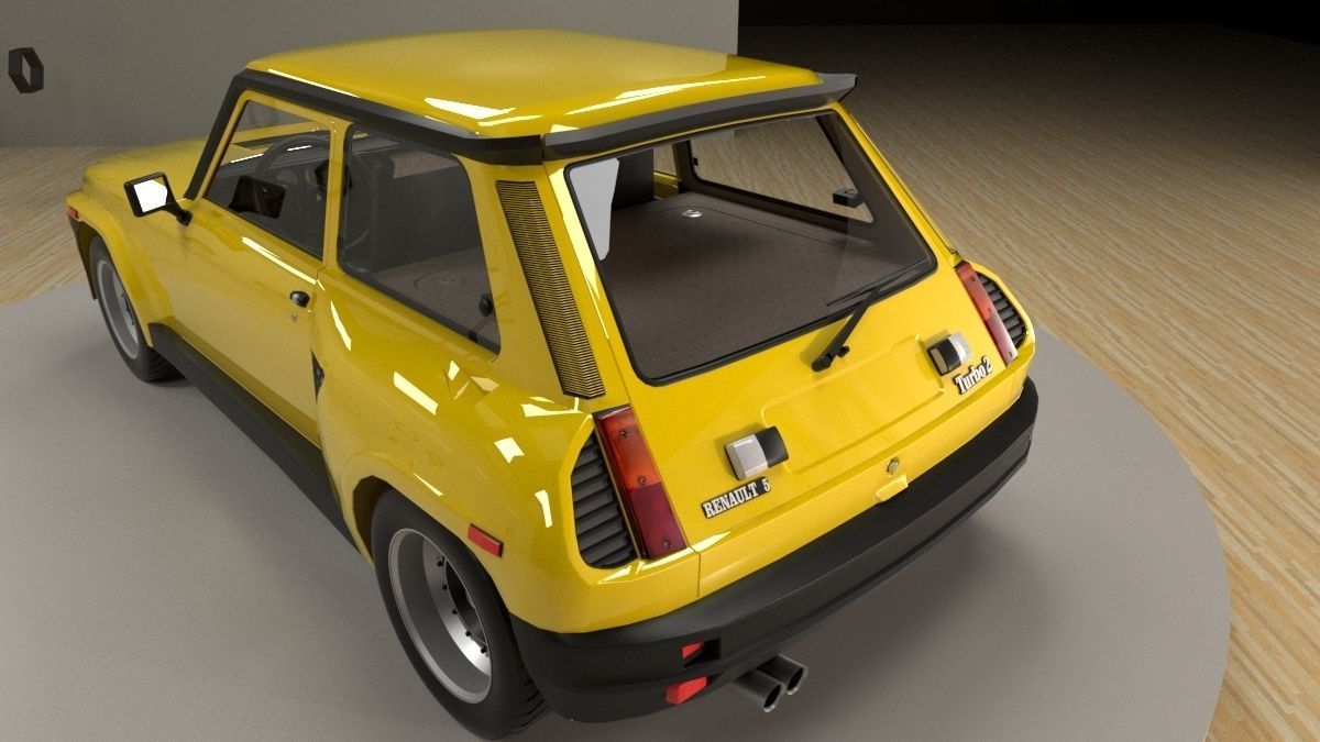 Renault 5 Turbo 2 3D model_1