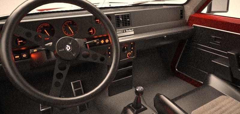 Renault 5 Turbo 2 3D model_13