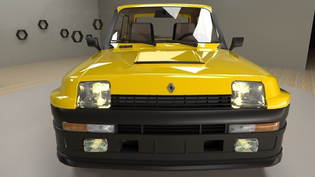 Renault 5 Turbo 2 3D model_2
