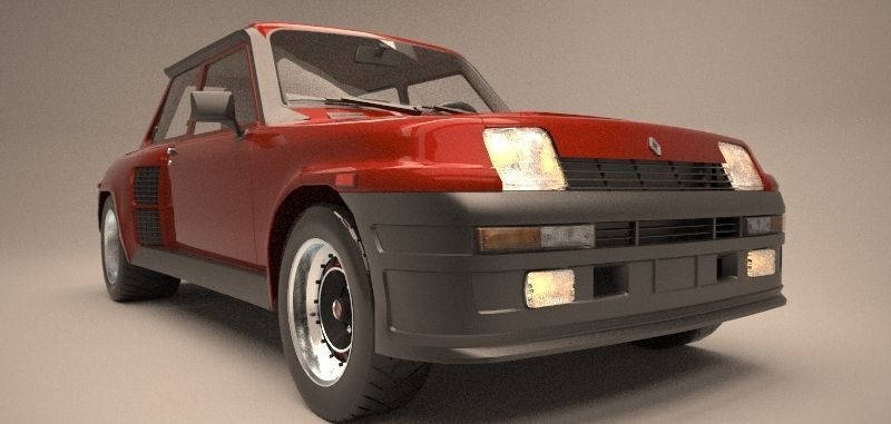 Renault 5 Turbo 2 3D model_7