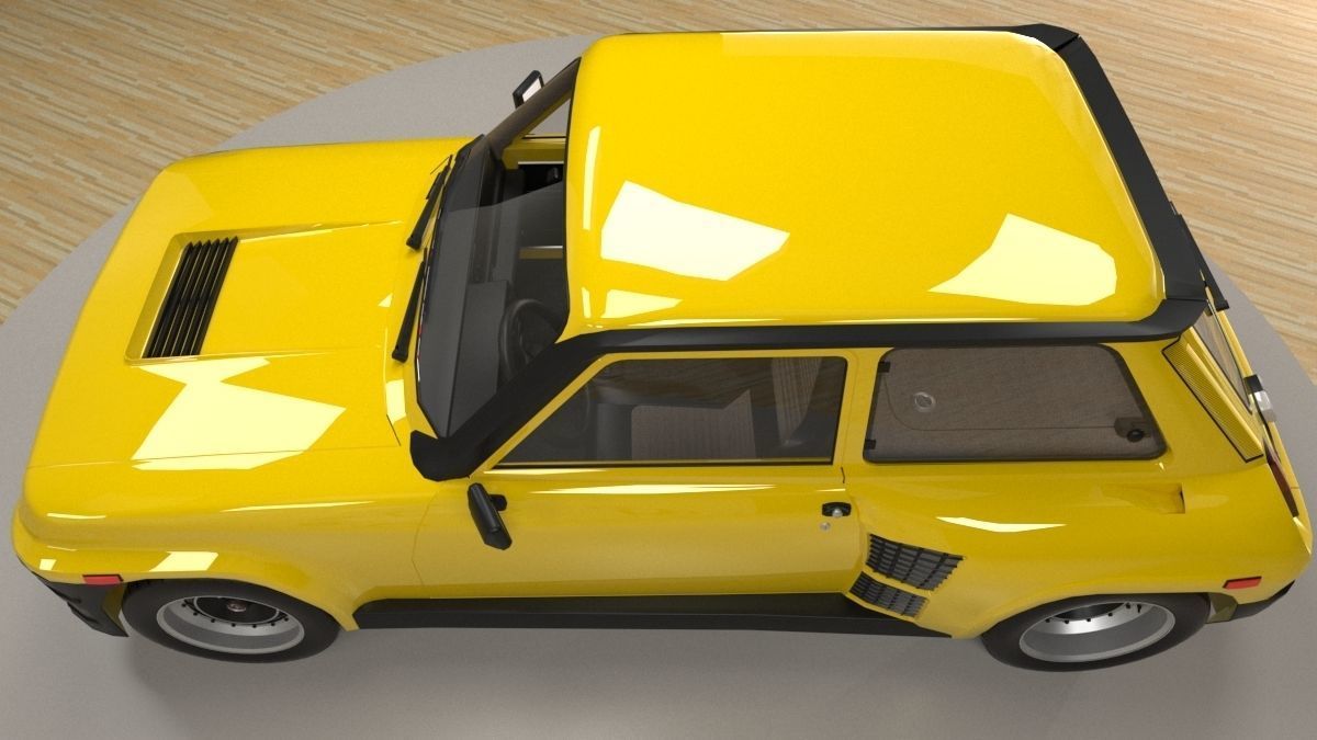 Renault 5 Turbo 2 3D model_3